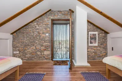 Krevet ili kreveti u jedinici u objektu Rural House Gluic