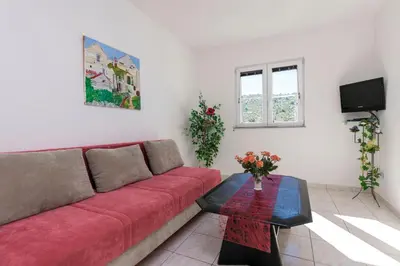 TV i/ili zabavni centar u objektu Apartments Glorija