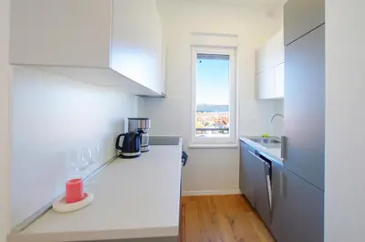Kuhinja ili čajna kuhinja u objektu New apartment in Murter with 3 bedrooms ID895