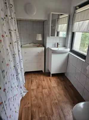 Kuhinja ili čajna kuhinja u objektu Stone Three bedroom house with rooftop terrace