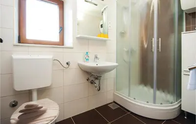 Kupaonica u objektu Holiday Home Lozovac With Outdoor Swimming Pool 441