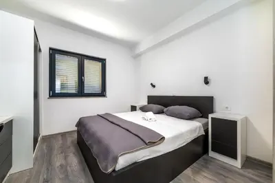 Krevet ili kreveti u jedinici u objektu Apartments Andrea