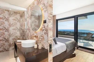 Kupaonica u objektu Villa Oliva