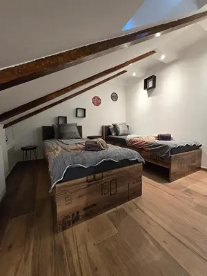 Krevet ili kreveti u jedinici u objektu Apartments Angir