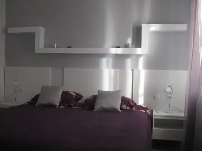 Krevet ili kreveti u jedinici u objektu Apartments Paula - One Bedroom Apartment with Terrace 3