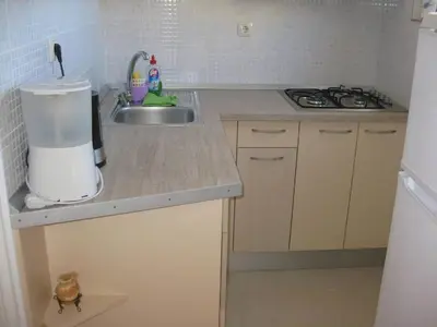 Kuhinja ili čajna kuhinja u objektu Apartments Paula - One Bedroom Apartment with Terrace 1