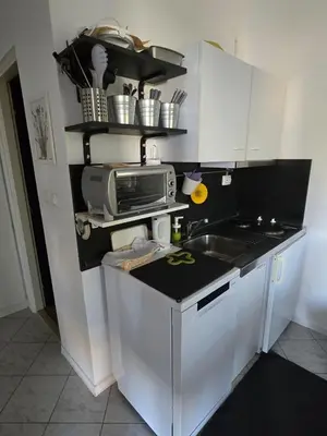 Kuhinja ili čajna kuhinja u objektu Apartment Bunja