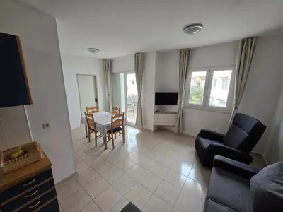 TV i/ili zabavni centar u objektu Apartment Kiko