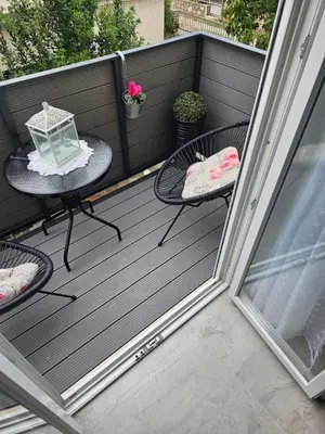 Balkon ili terasa u objektu Apartments Beachfront Srima