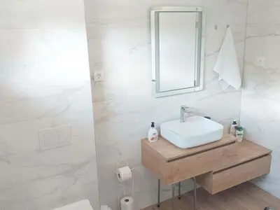 Kupaonica u objektu Bagulina Comfortable holiday residence
