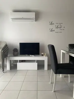 TV i/ili zabavni centar u objektu Apartments Atlas Grubišić