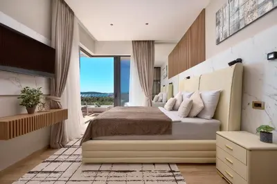 Krevet ili kreveti u jedinici u objektu Villa Liliana Vodice