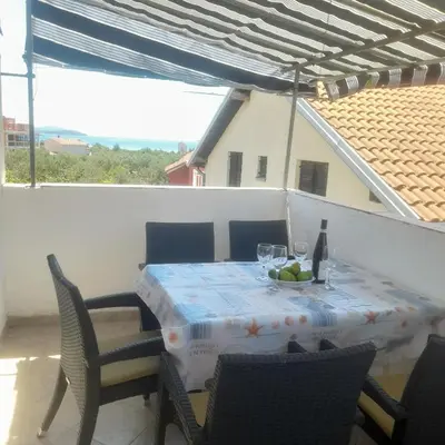 Balkon ili terasa u objektu Apartments Antonela with seavies