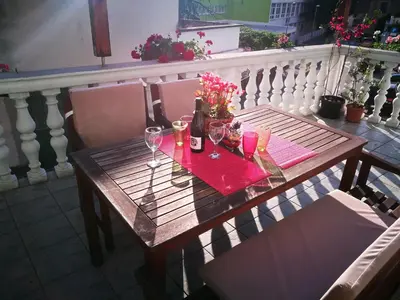 Balkon ili terasa u objektu Apartment Dada