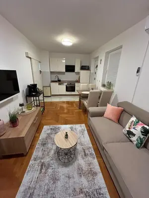 TV i/ili zabavni centar u objektu Apartmani Adele