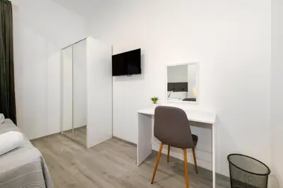 TV i/ili zabavni centar u objektu Apartments Sunny Sky - Pool & Parking - Vodice