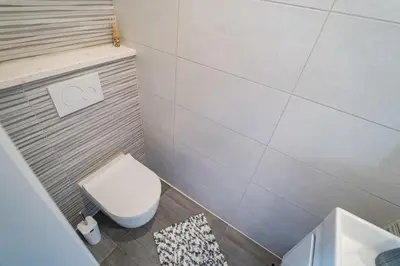 Kupaonica u objektu Seaside luxury villa with a swimming pool Razanj, Rogoznica - 23572