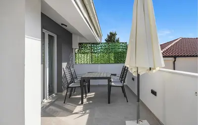 Balkon ili terasa u objektu 1 Bedroom Nice Apartment In Vodice