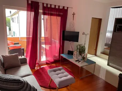 TV i/ili zabavni centar u objektu Apartments Dumina