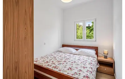Krevet ili kreveti u jedinici u objektu 1 Bedroom Gorgeous Apartment In Zlarin