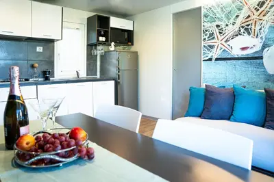 Kuhinja ili čajna kuhinja u objektu Murter Sunny House