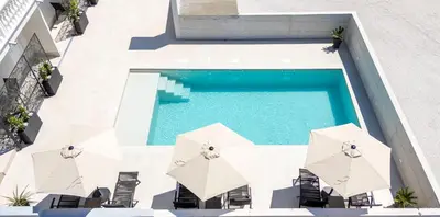Bazen u objektu Villa Mia - Moderne Oase mit Meerblick und Pool ili u blizini
