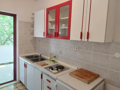 Kuhinja ili čajna kuhinja u objektu Apartments Mišolić