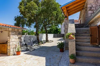 Tlocrt objekta Stone villa Marita with pool
