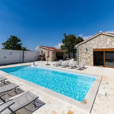Stone villa Marita with pool