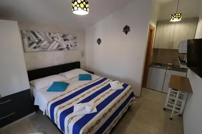 Krevet ili kreveti u jedinici u objektu Apartmani Bilokapić Primošten