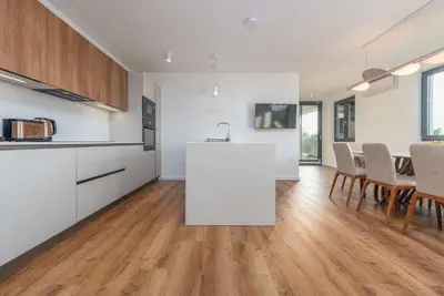 Kuhinja ili čajna kuhinja u objektu Villa Sunset
