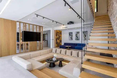 TV i/ili zabavni centar u objektu Villa Olive Vista 1, Zatoglav, Rogoznica