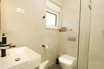 Kupaonica u objektu Primosten Hills North - Luxury Villa - Sea view