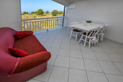 Balkon ili terasa u objektu Apartments Perisa