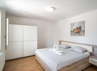 Krevet ili kreveti u jedinici u objektu Apartment Sea Sponge