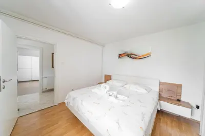 Krevet ili kreveti u jedinici u objektu Apartment Sea Sponge