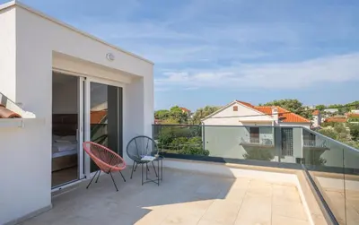 Balkon ili terasa u objektu Apartment Coral