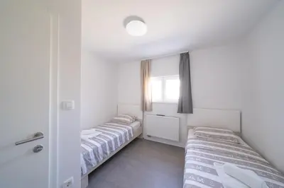 Krevet ili kreveti u jedinici u objektu Apartment Coral