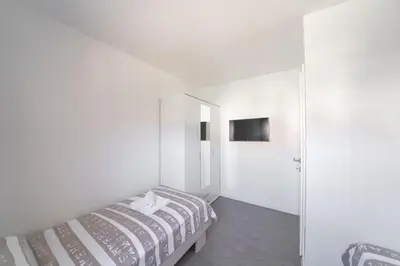 Krevet ili kreveti u jedinici u objektu Apartment Coral