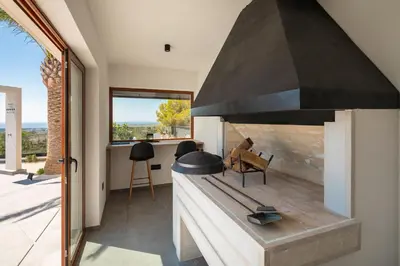Kuhinja ili čajna kuhinja u objektu Luxury Villa Sea La Vie with Pool Near Sibenik