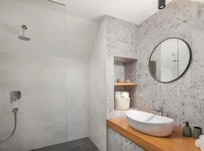 Kupaonica u objektu Villa Casa Di Pietra