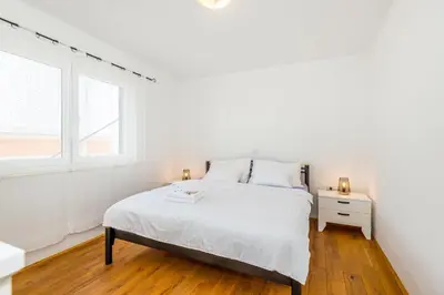 Krevet ili kreveti u jedinici u objektu Apartman Ksenija kat