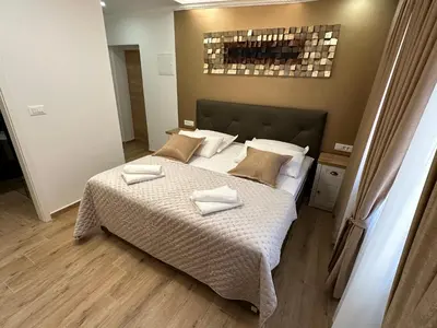 Krevet ili kreveti u jedinici u objektu Apartments Niko