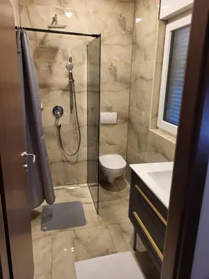 Kupaonica u objektu VillaELIAS - heated pool - jacuzzi-10 persons-boat tours - Luxury