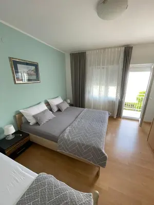 Krevet ili kreveti u jedinici u objektu Apartments NIKA