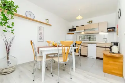 Kuhinja ili čajna kuhinja u objektu Apartment Mezaroca
