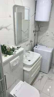 Kupaonica u objektu Apartment seafront Juraj