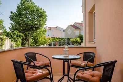 Balkon ili terasa u objektu Apartmani Marina