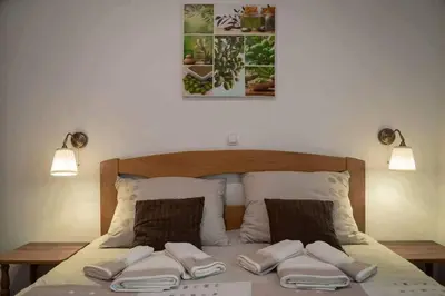 Krevet ili kreveti u jedinici u objektu Apartmani Marina