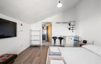 Krevet ili kreveti u jedinici u objektu 1 Bedroom Nice Apartment In Grebastica